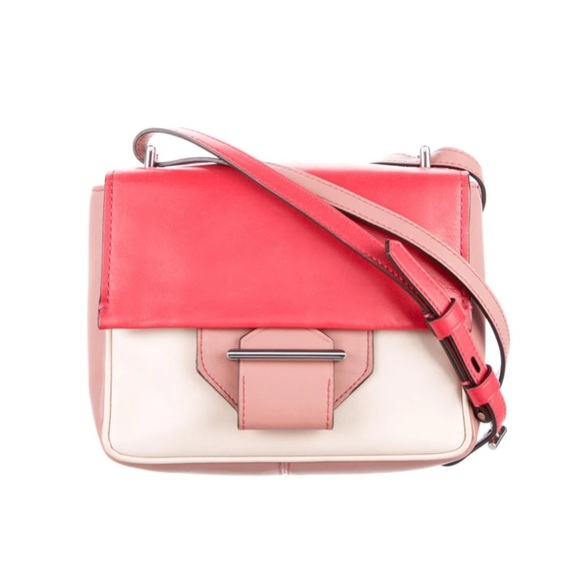 Reed Krakoff leather Crossbody Bag Neutrals & Pink Leather - Picture 3 of 11